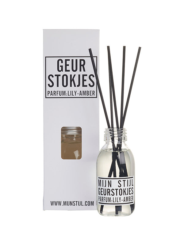 MijnStijl geurstokjes Parfum Lily Amber