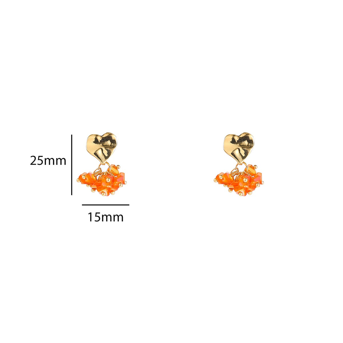 Day&Eve - Heart Stud