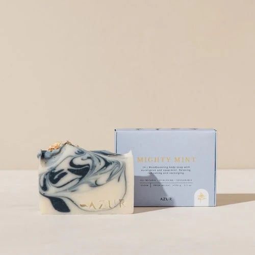 Mighty mint natuurlijke zeep bar