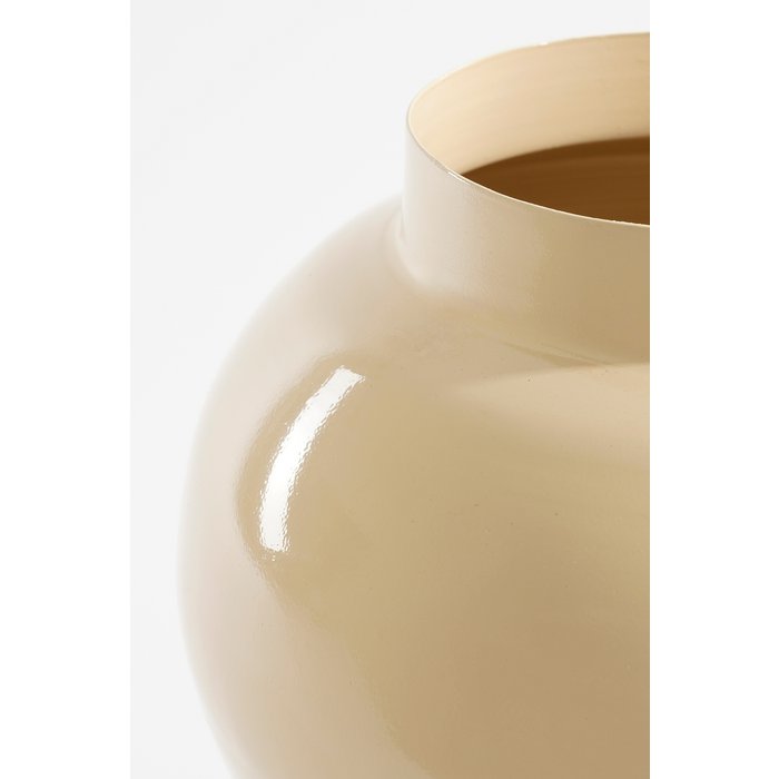 Vaas boyd metaal beige