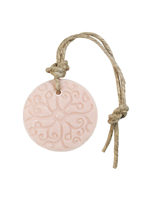 MijnStijl batik schijf 70 gram licht roze parfum Mille Fleurs