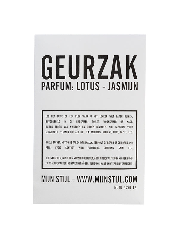 MijnStijl Geurzakje Lotus Jasmijn