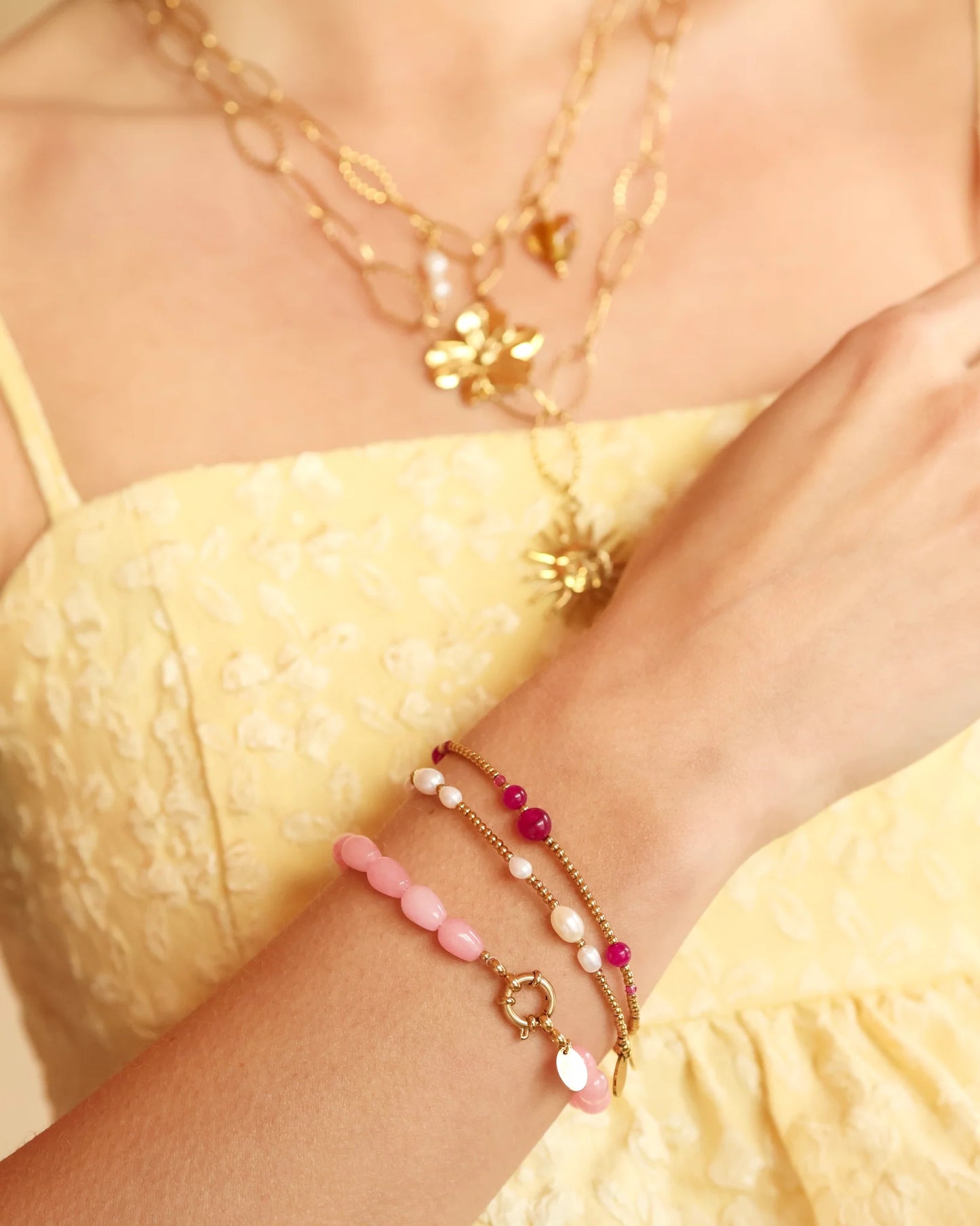 Blush armband