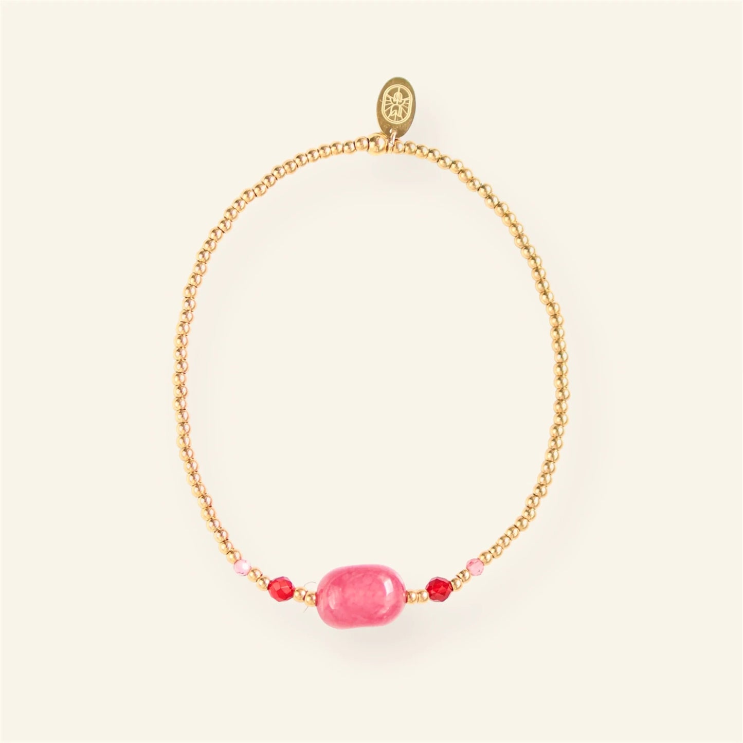 Millie armband - Cherry