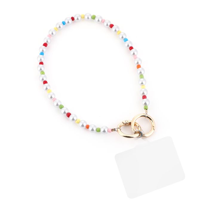 Telefoonkoord armband rainbow