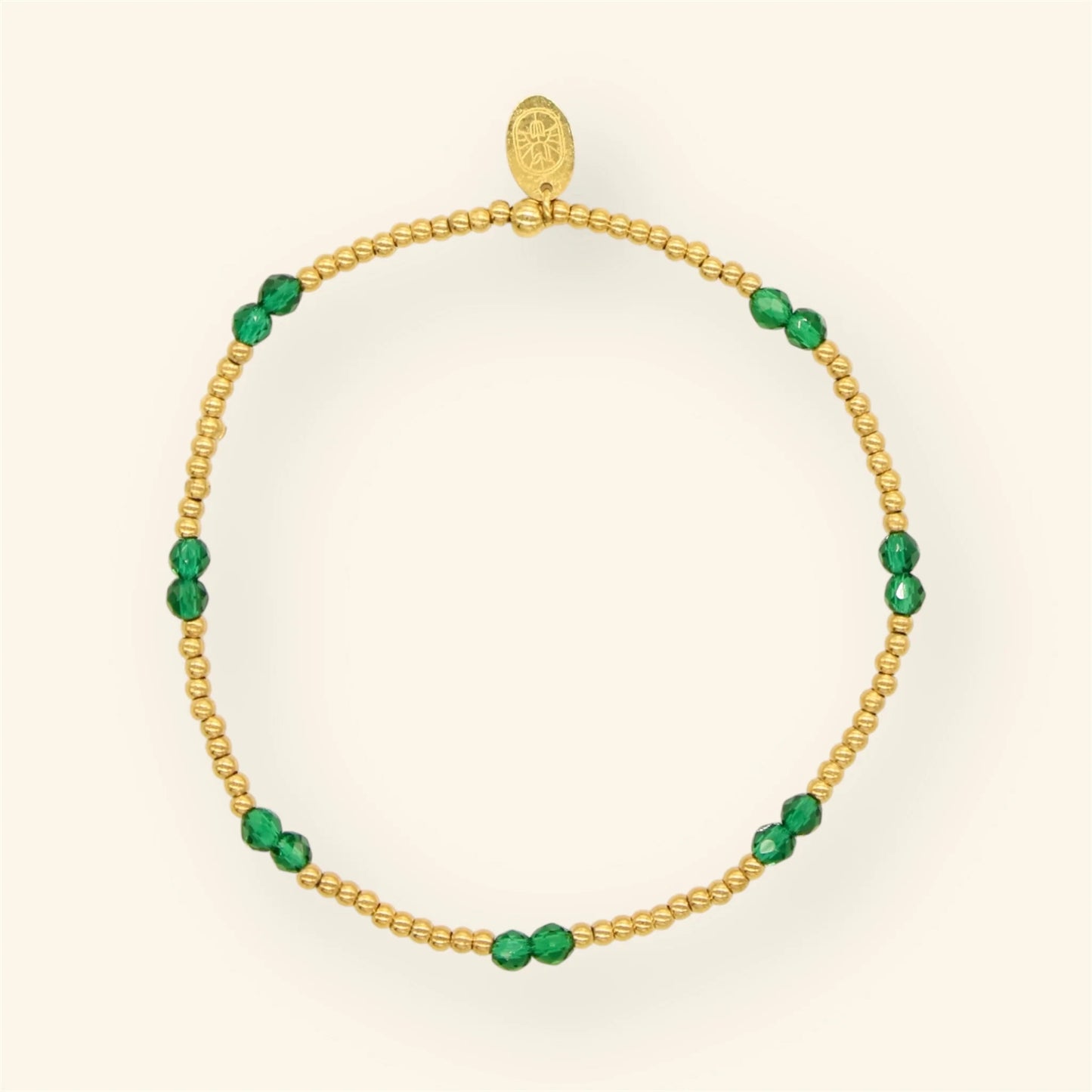 Emerald Party armband