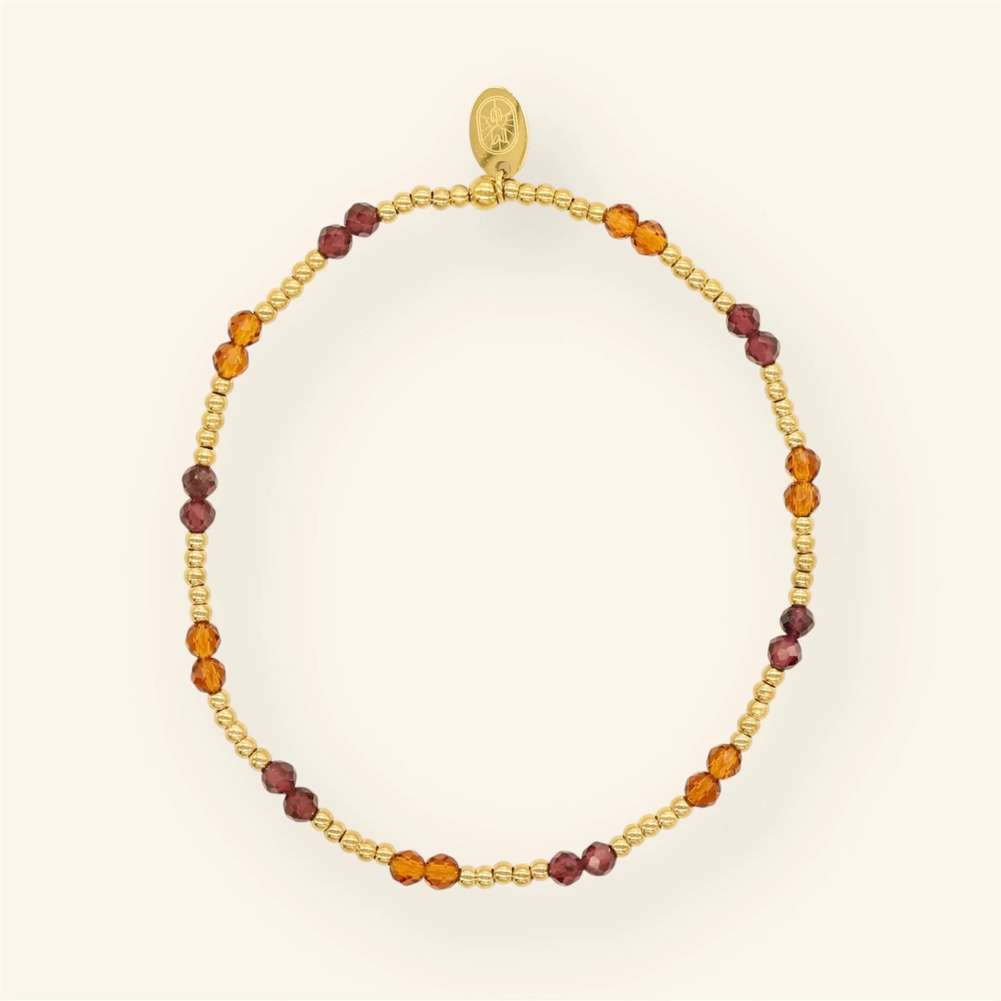 Burgundy Brown armband