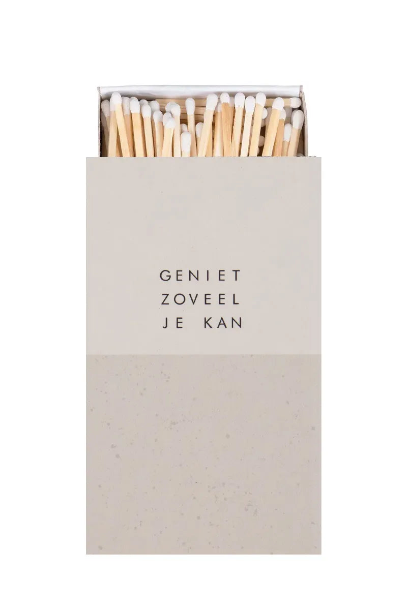 zusss lucifers geniet wit/zand
