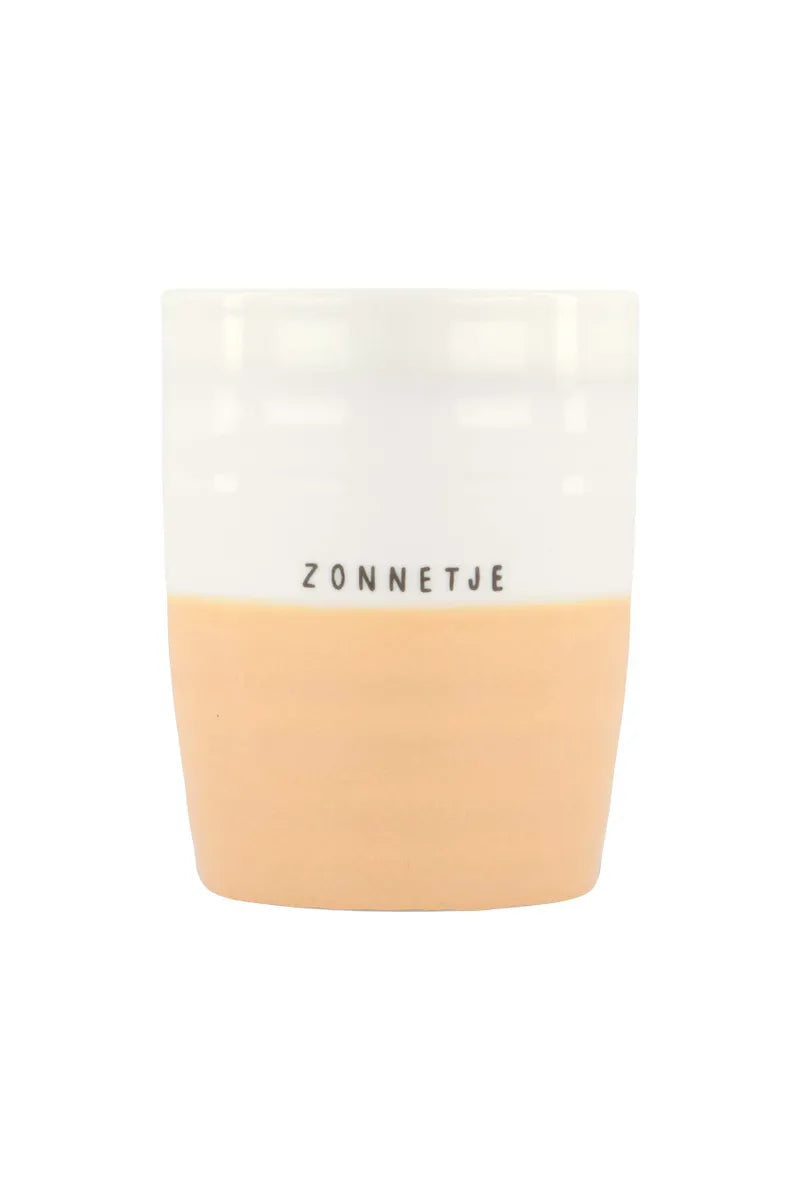 zusss theemok zonnetje wit/perzik