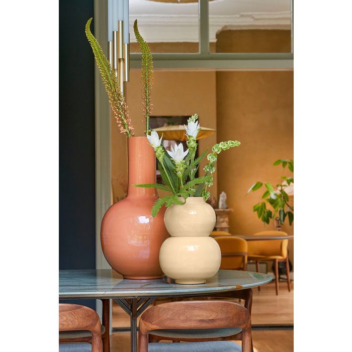 Vaas boyd metaal beige