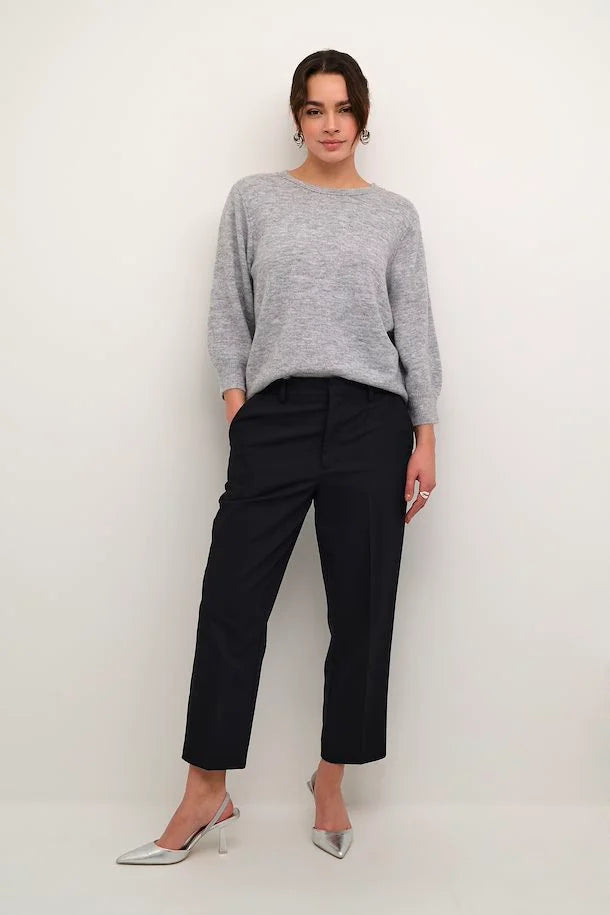 KAmeridith Pullover Grey Melange