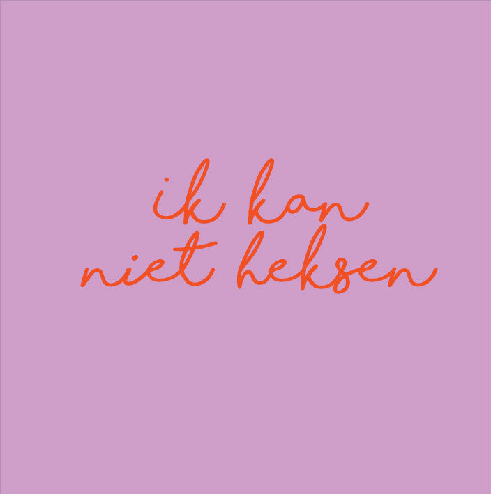 Forex tegeltje ik kan niet heksen