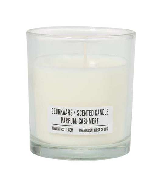 MijnStijl geurkaars glas parfum Cashmere
