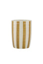 Zusss koffiemok streep wit/oker