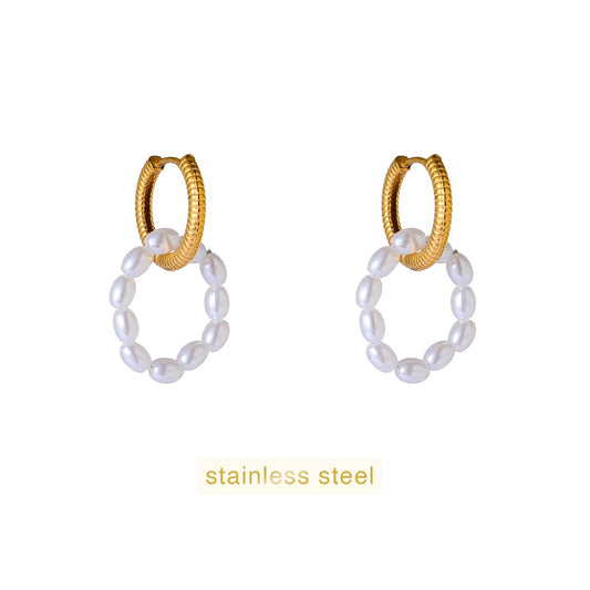 Day&Eve Pearly Round Hoop