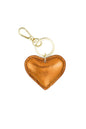 Sleutelhanger hart oranje