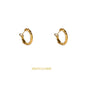 Day&Eve Hammered Hoop - 20mm