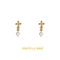 Day&Eve - Double Pearly Flower Stud