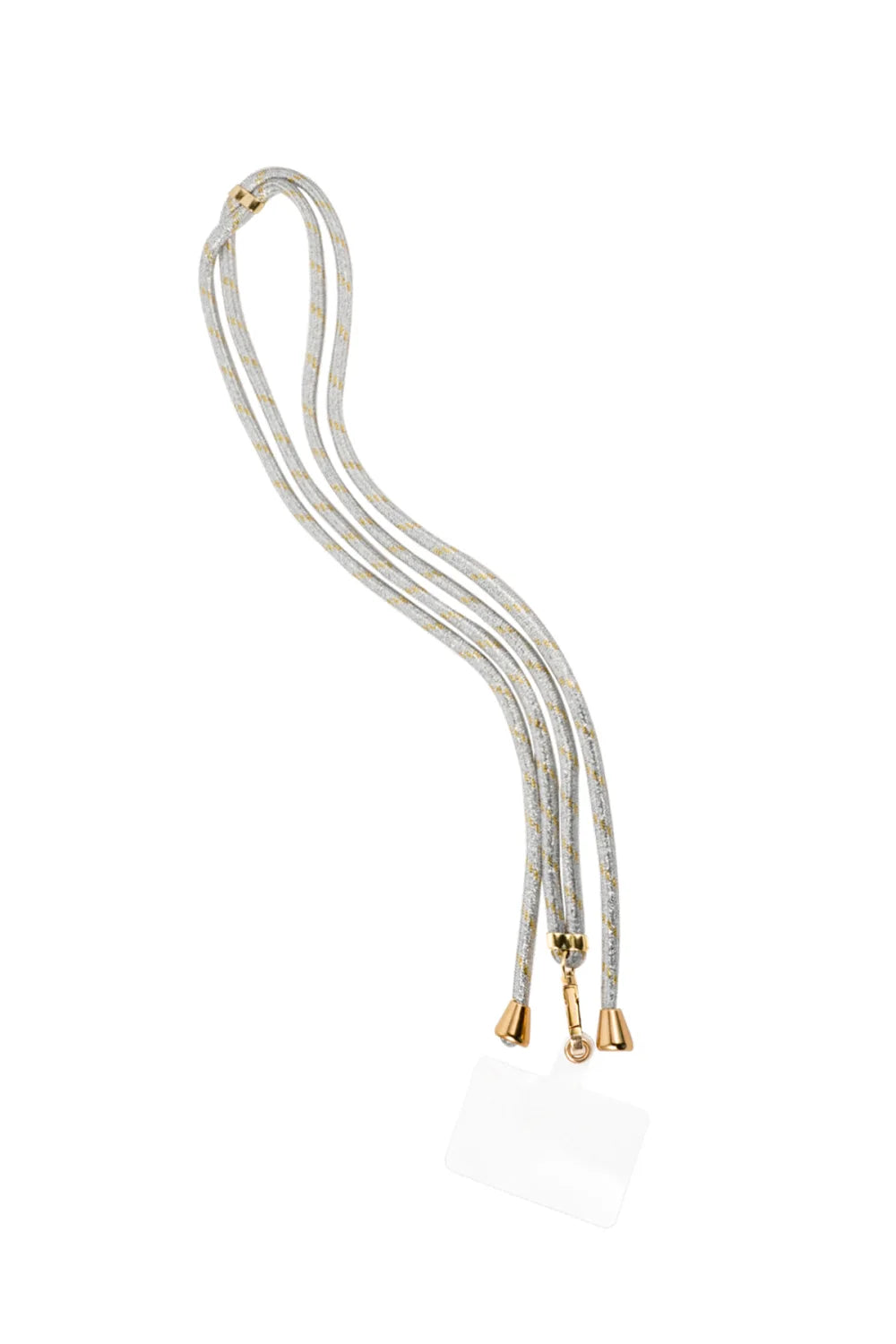 Telefoonkoord goud-zilver