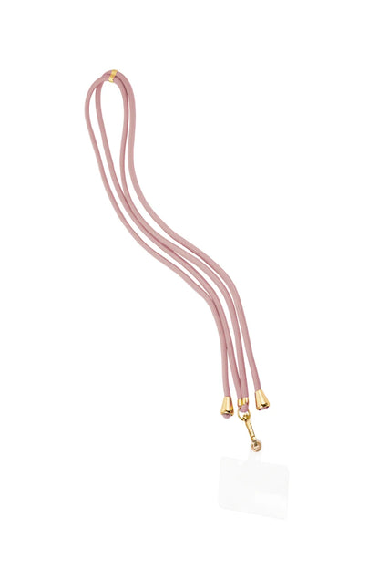 Telefoonkoord licht-roze