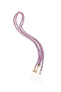 Telefoonkoord roze-blauw