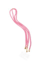 Telefoonkoord wit-roze