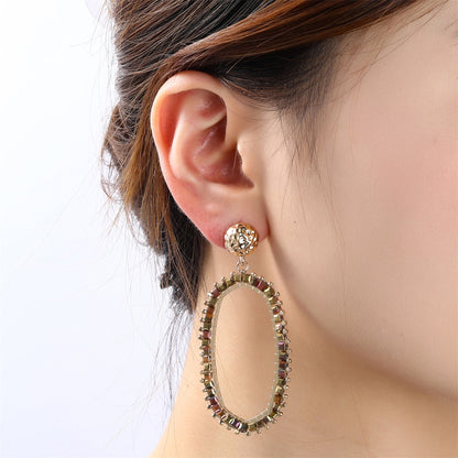 Day&Eve Hexagon Dangle - cinnamon
