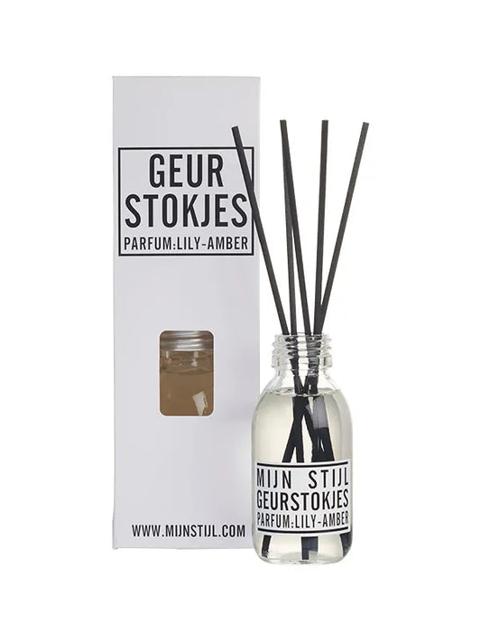 Geurstokjes Parfum Lily Amber