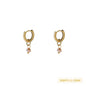 Day&Eve Striped Hoop - Coffee