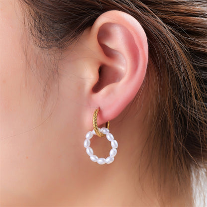 Day&Eve Pearly Round Hoop
