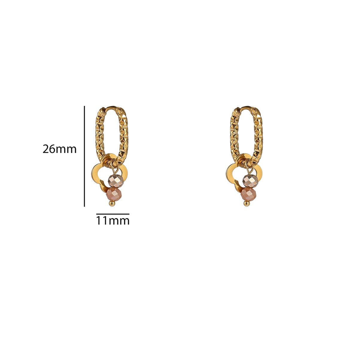 Day&Eve - Clover Stone Hoop