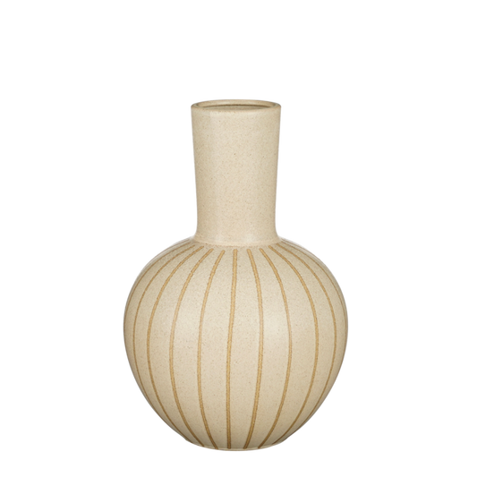 Vaas holm keramiek beige