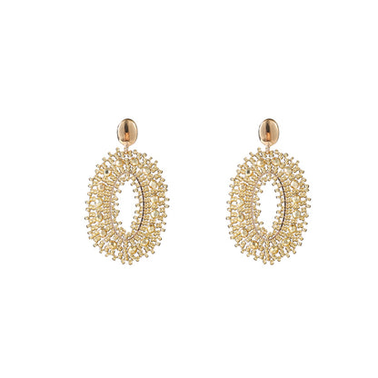 Day&Eve Lace Beads Oval - Champagne