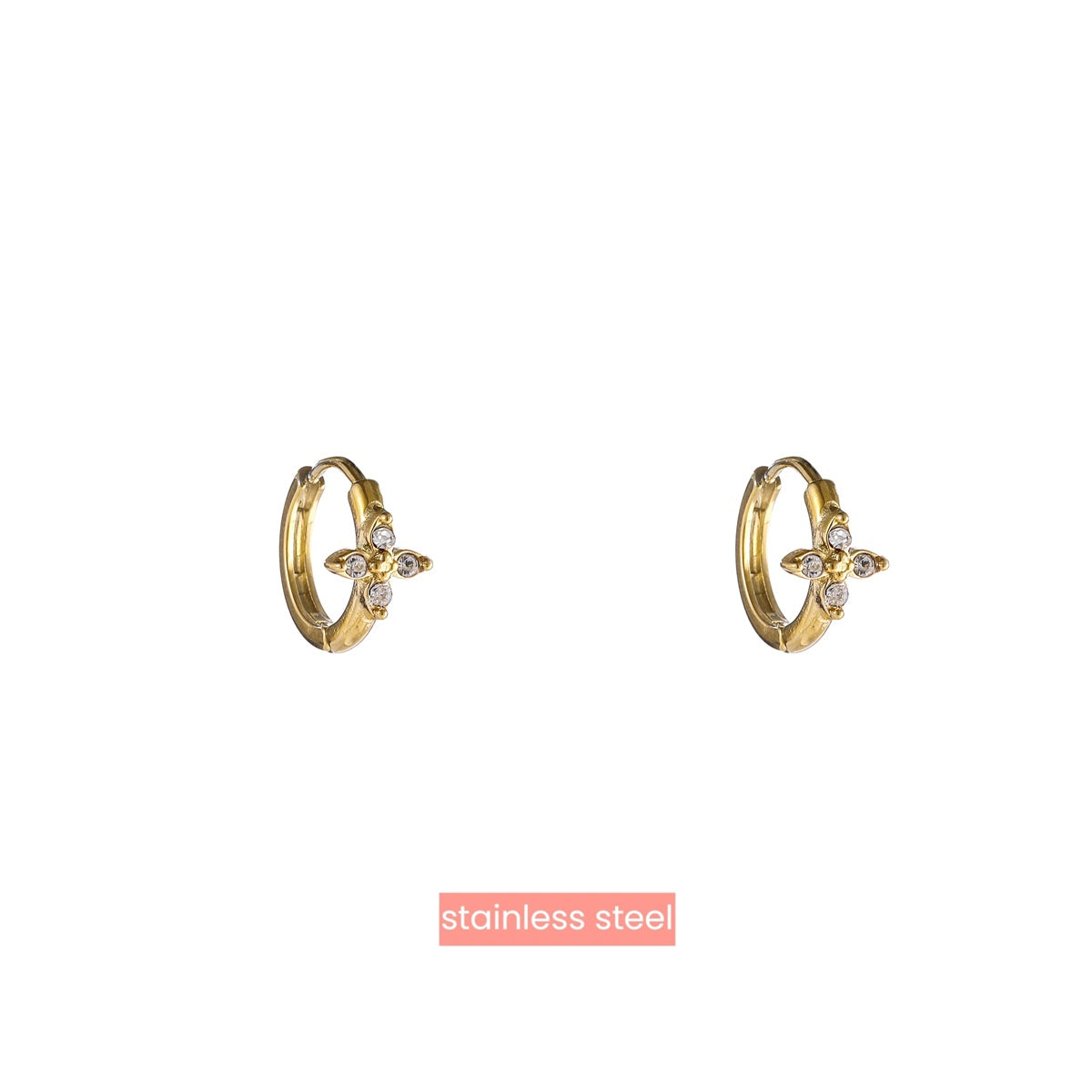 Day&Eve Chrystal Flower Hoop