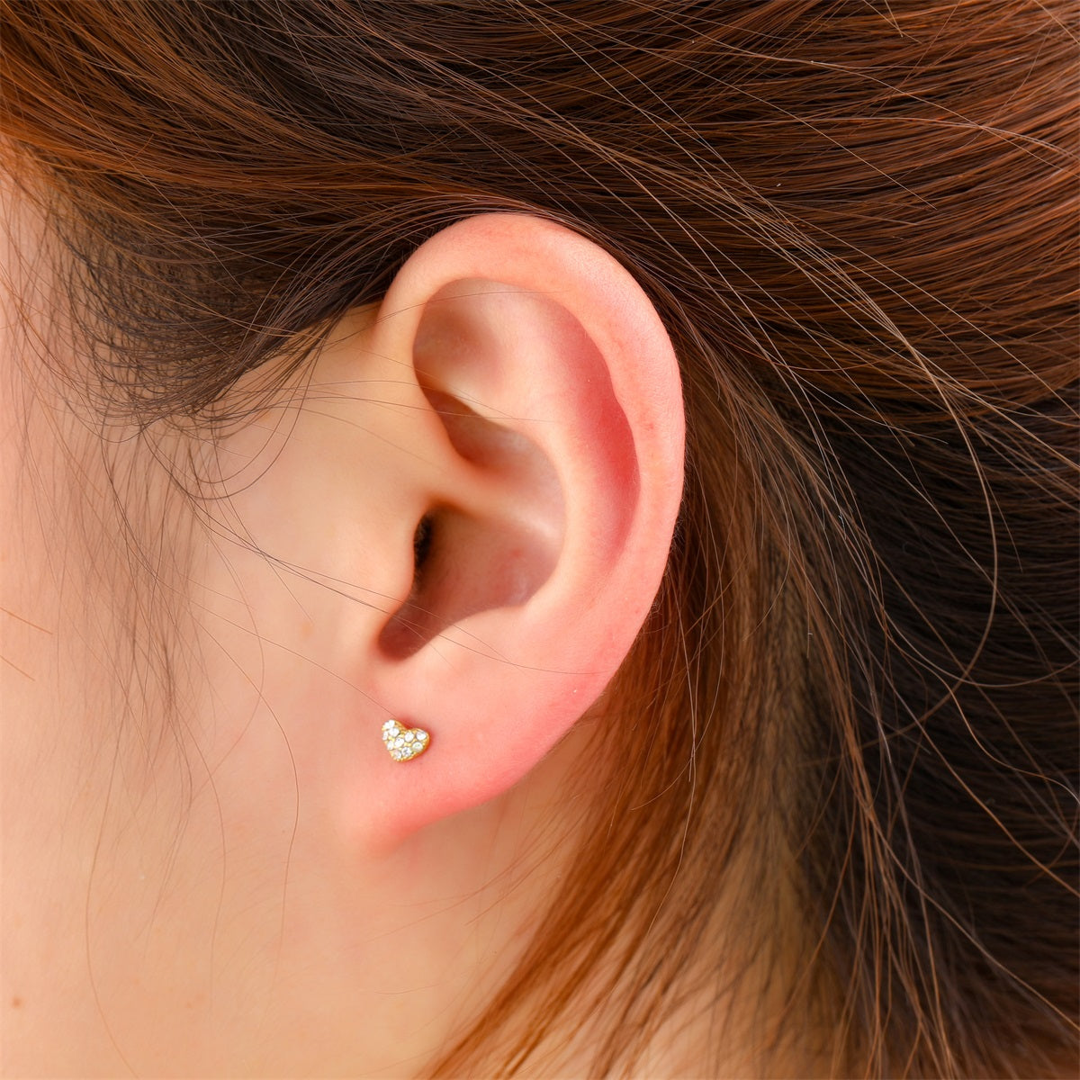 Day&Eve - Sparkle Heart Stud