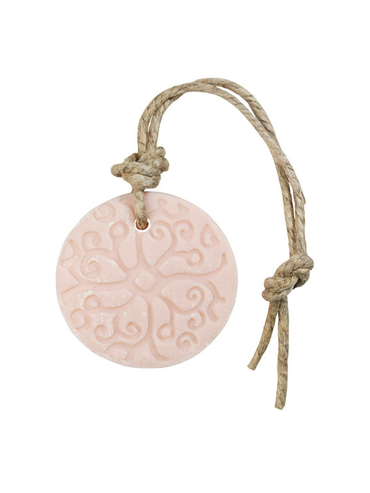 MijnStijl batik schijf 70 gram licht roze parfum Mille Fleurs