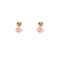 Day&Eve Heart Stud - Summer Plum