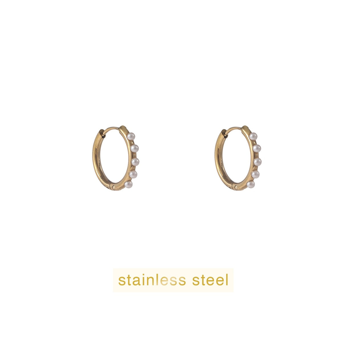 Day&Eve Pearl Hoop - 15 mm