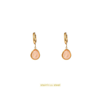 Day&Eve - Big Stone Hoop - Peach