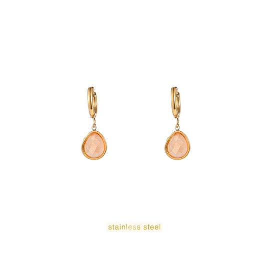 Day&Eve - Big Stone Hoop - Peach