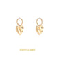Day&Eve Wavy Heart Hoop