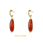 Day&Eve - Brown Oval Dangle