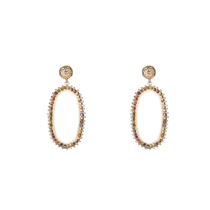 Day&Eve Hexagon Dangle - cinnamon