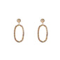Day&Eve Hexagon Dangle - cinnamon