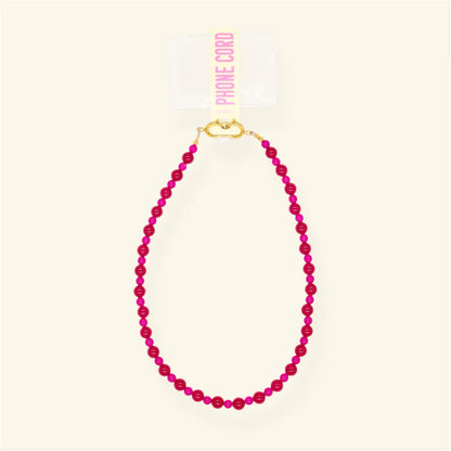 Telefoonkoord - Berry Blush