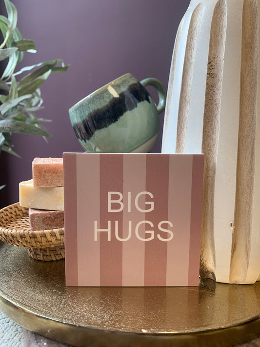 Forex tegeltje big hugs beige