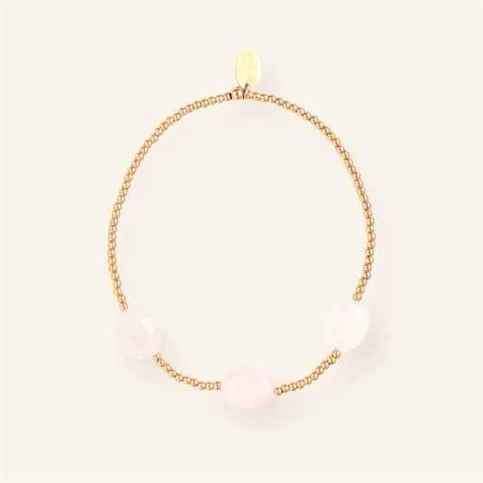 Rose Quartz armband