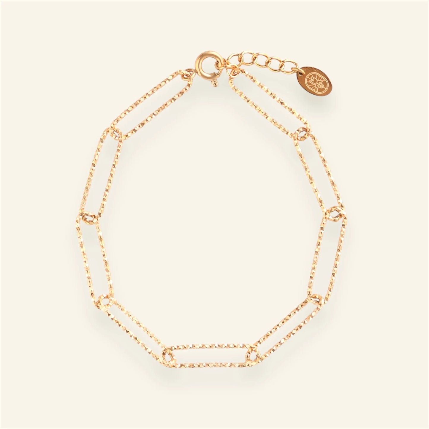 Sparkly Paperclip armband