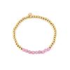 Kralen armband lila