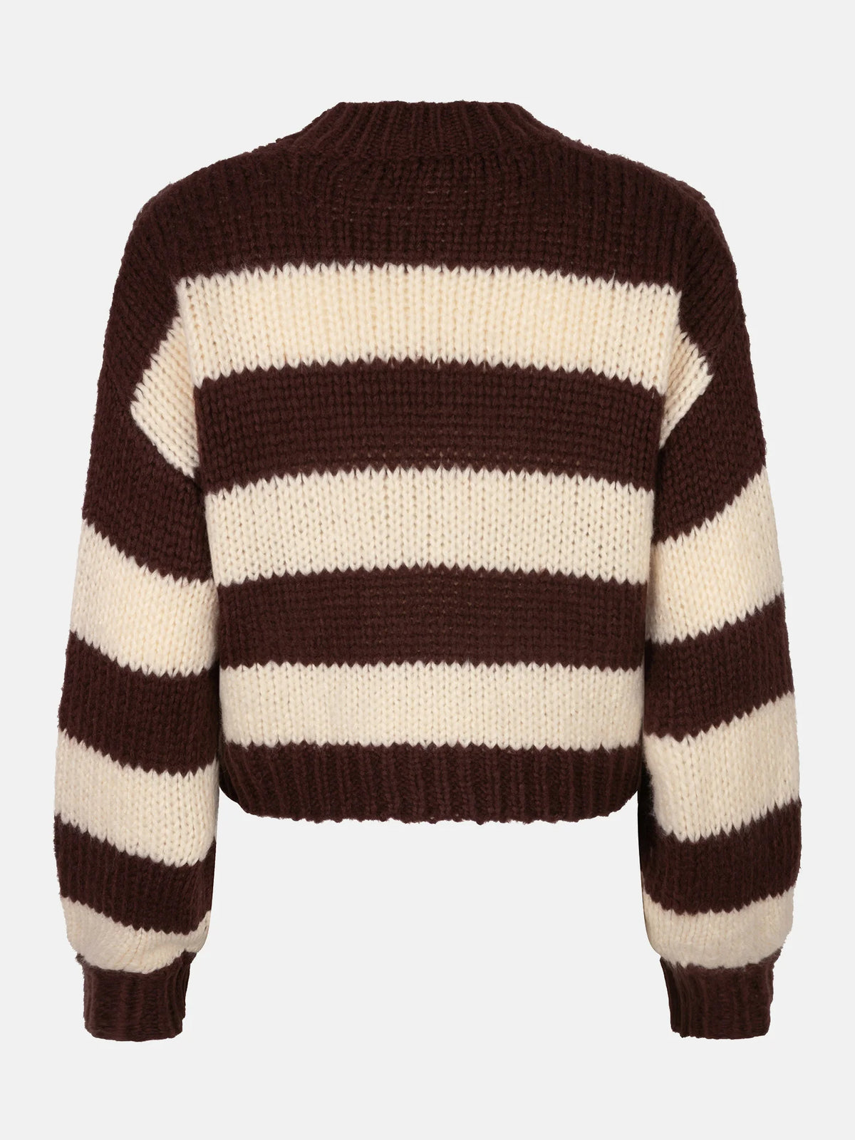 Knitted sweater Brianna | Dark brown
